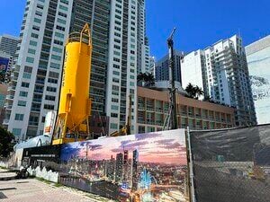 Waldorf Astoria Residences Construction