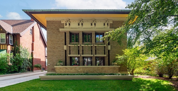 Frederick C. Bogk Taliesin Associated Architects Wright-designed Milwaukee home